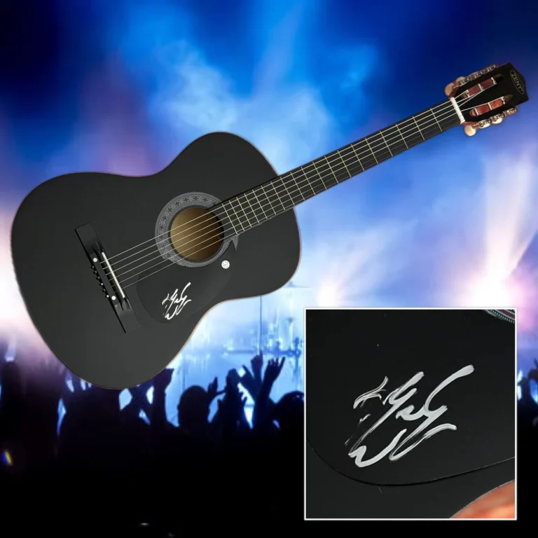 GFA Religiously Country Star  * BAILEY ZIMMERMAN *  Signed Acoustic Guitar COA