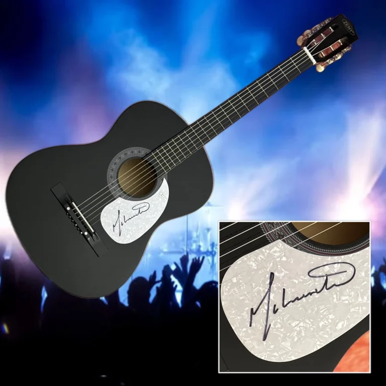 GFA  Vienna Country Singer  *  MATT SCHUSTER *  Signed Acoustic Guitar COA