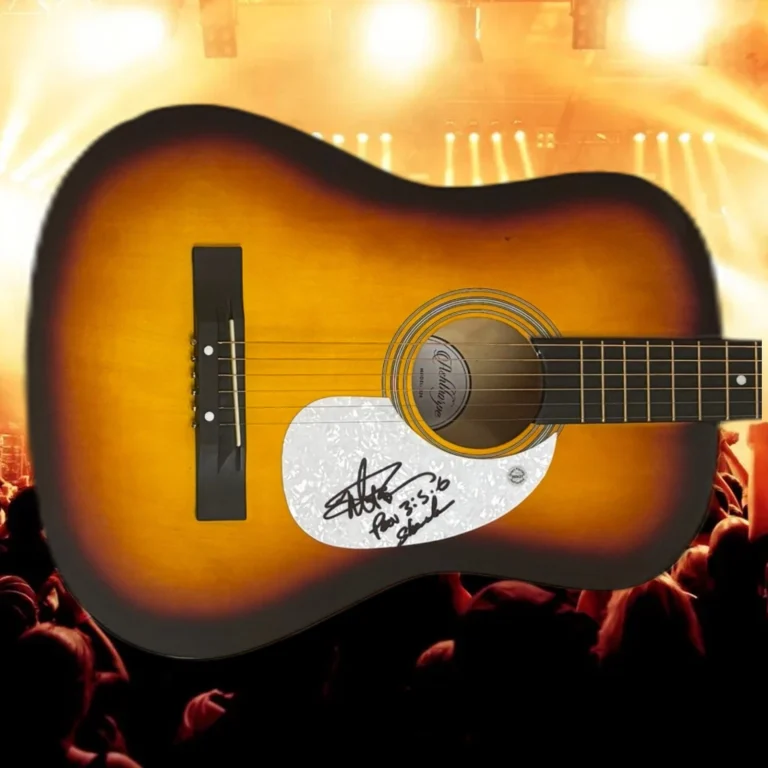 GFA Shenandoah Two Dozen Roses  * MARTY RAYBON *  Signed Acoustic Guitar COA