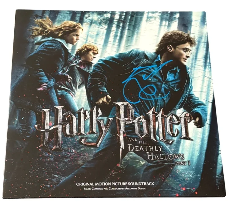 Daniel Radcliffe Signed Harry Potter and the Deathly Hallows: Part 1 Vinyl BAS