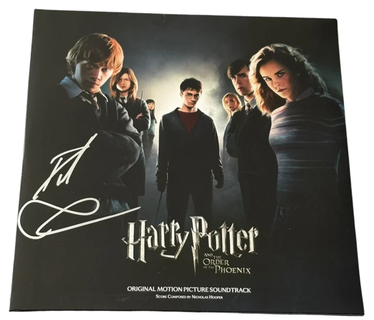 Daniel Radcliffe Signed Harry Potter and the Order of the Phoenix Vinyl LP BAS