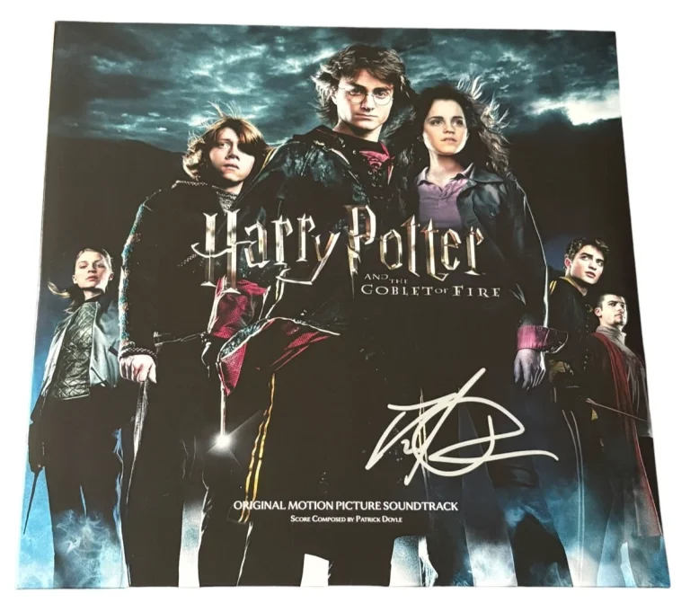 Daniel Radcliffe Signed Harry Potter and the Goblet of Fire Vinyl LP Beckett