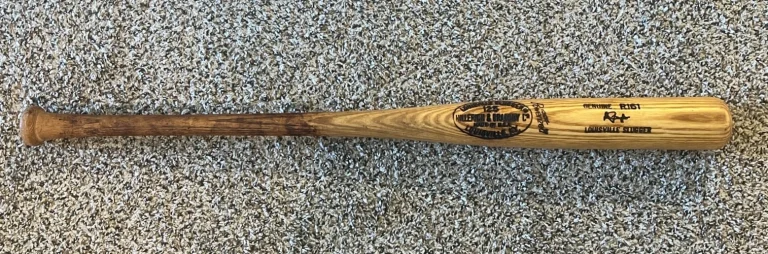 DON BAYLOR VTG GAME USED BASEBALL BAT (1977-79) CALIFORNIA ANGELS MVP ALL STAR