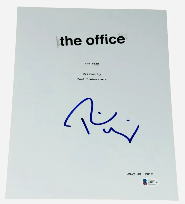 Rainn Wilson Signed Autograph The Office 
