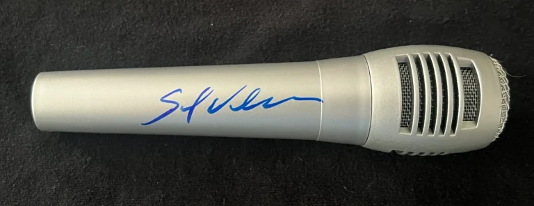 SIGNED MICROPHONE AUTO SAL VULCANO IMPRACTICAL JOKERS COMEDIAN JSA COA