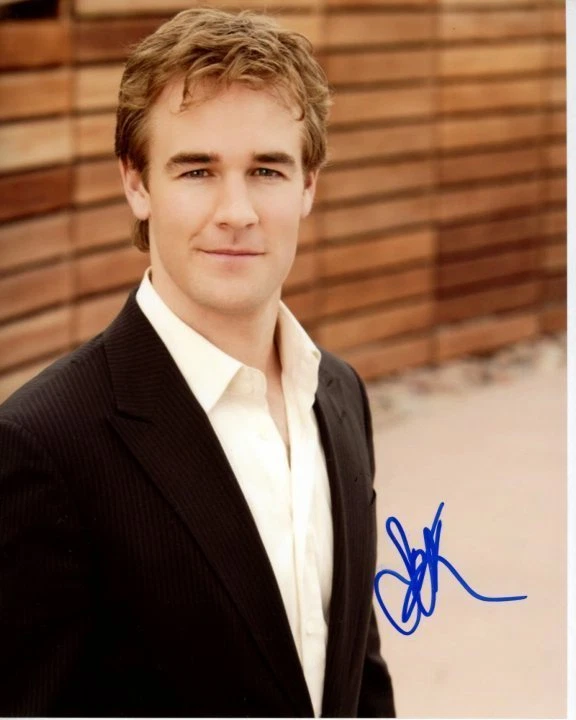 JAMES VAN DER BEEK Signed Autographed Photo