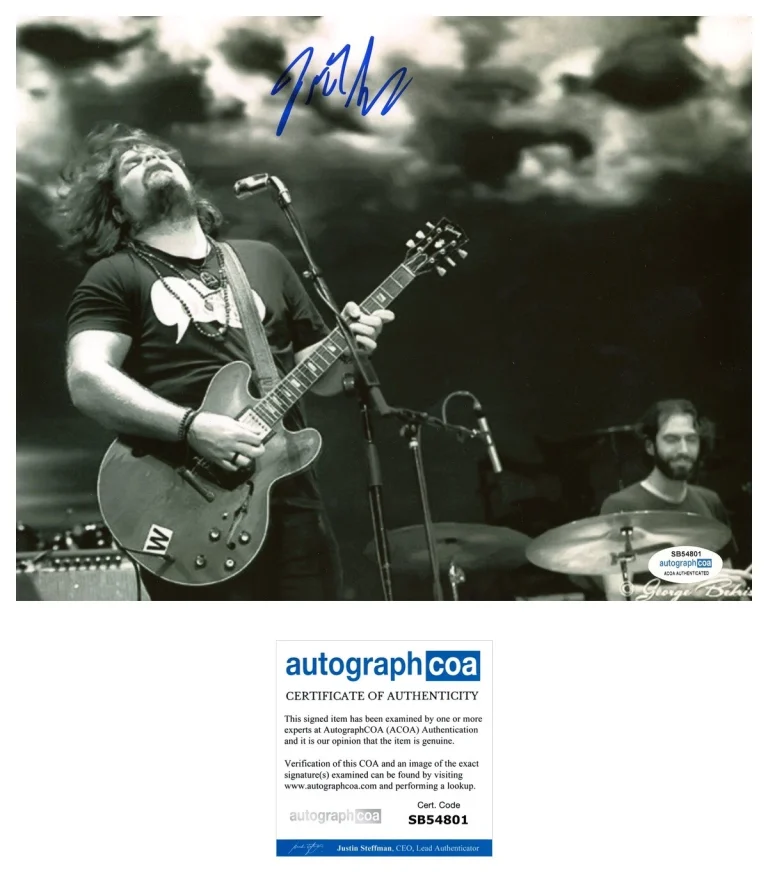 GUITARIST SONGWRITER JD SIMO SIGNED AUTOGRAPHED PHOTO ACOA CERTIFIED SIMO BAND