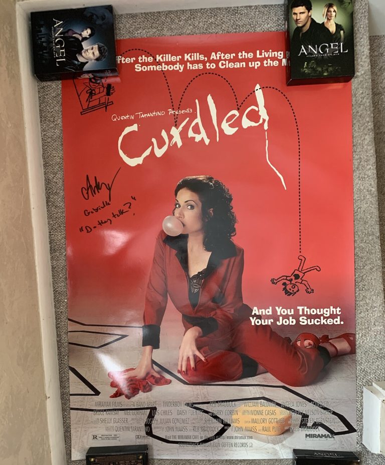Curdled Tarantino Presents Curdled Signed Original Poster Angela Jones Proof