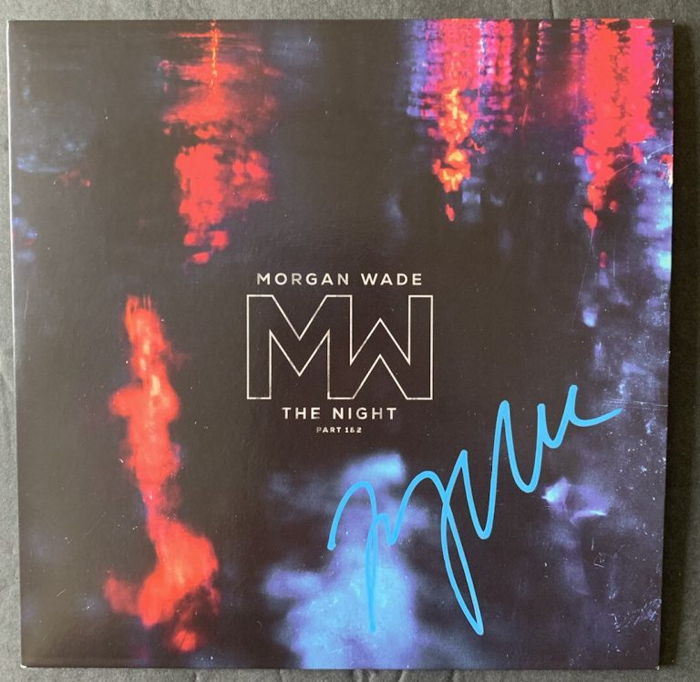 Morgan Wade Signed the night 7” Vinyl country autographed PSA/DNA COA