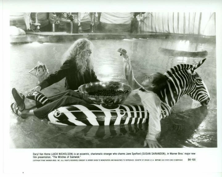 Susan Sarandon Jack Nicholson The Witches of Eastwick original press Photo