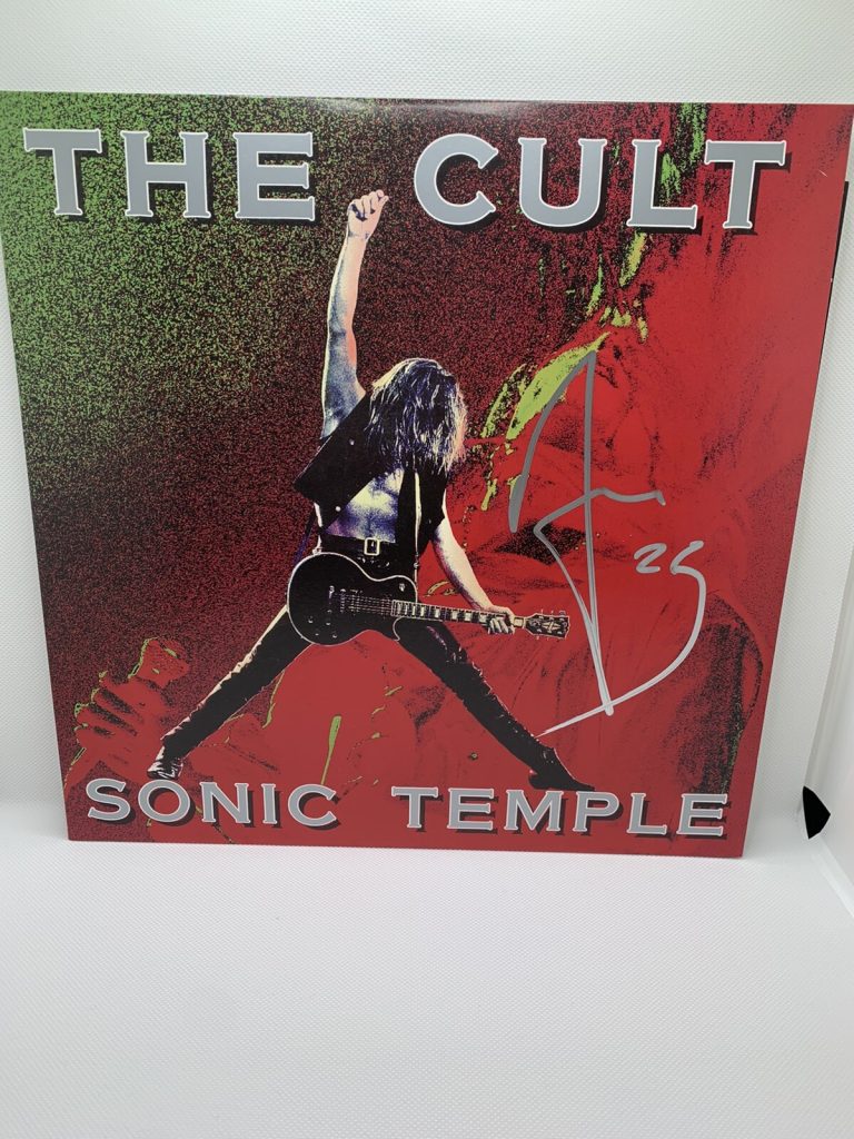 Ian Astbury Signed The Cult Sonic Temple Vinyl Autographed JSA COA Album Lp