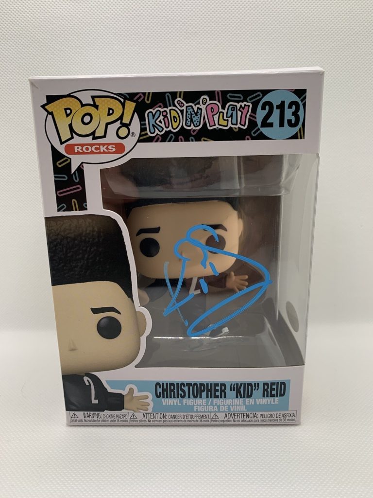 Funko Pop 213 Kid N Play Christopher Kid Reid Autograph JSA Certified