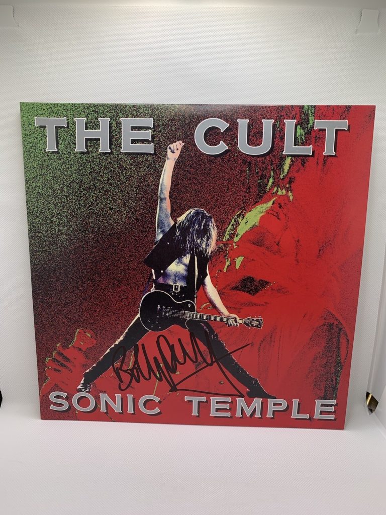 Billy Duffy Signed The Cult SONIC TEMPLE Vinyl JSA COA Autographed