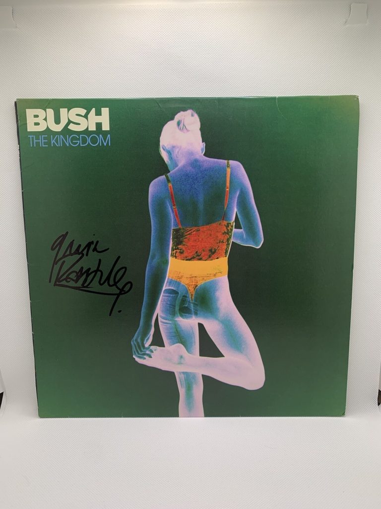 GAVIN ROSSDALE BUSH SIGNED VINYL AUTOGRAPHED THE KINGDOM JSA COA GREEN RECORD