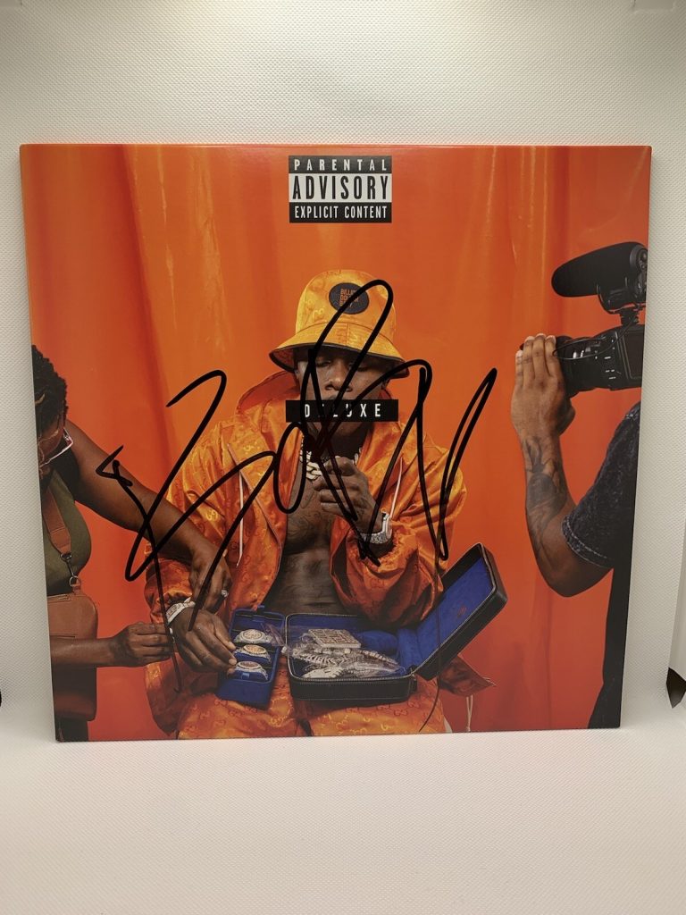 DaBaby da baby blame it on baby Signed Vinyl Jsa Coa rockstar bop Autographed