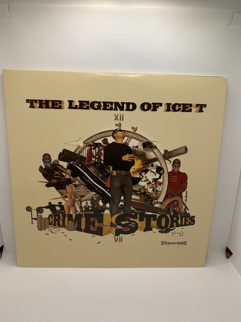 Ice T The Legend Of Ice T Crime Stories Signed Vinyl JSA COA AUTOGRAPHED RAP