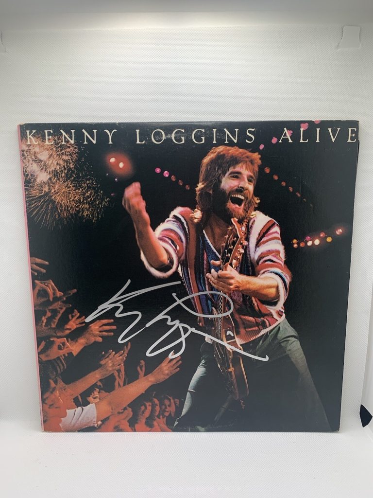 KENNY LOGGINS signed Vinyl Alive  Autographed Jsa Coa Album Record
