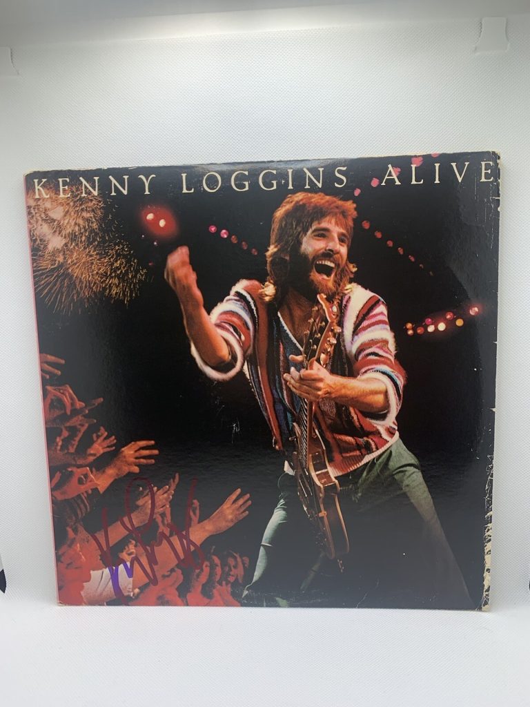 KENNY LOGGINS signed Vinyl Alive  Autographed Jsa Coa Album Record