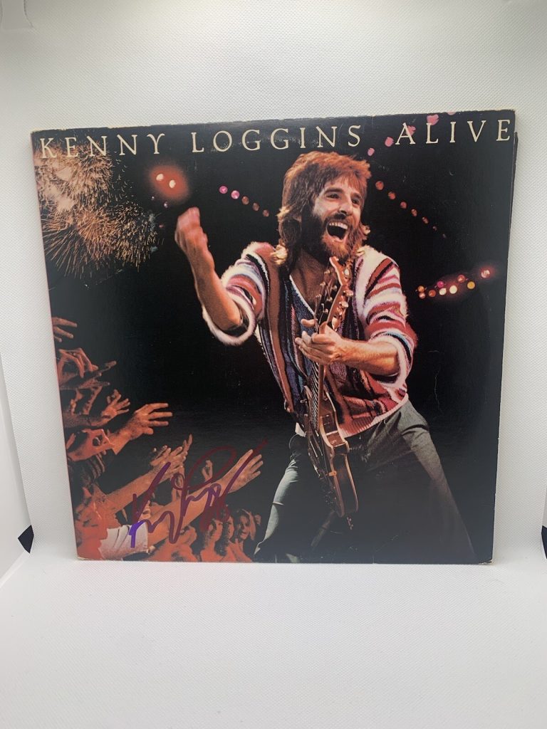KENNY LOGGINS signed Vinyl Alive  Autographed Jsa Coa Album Record