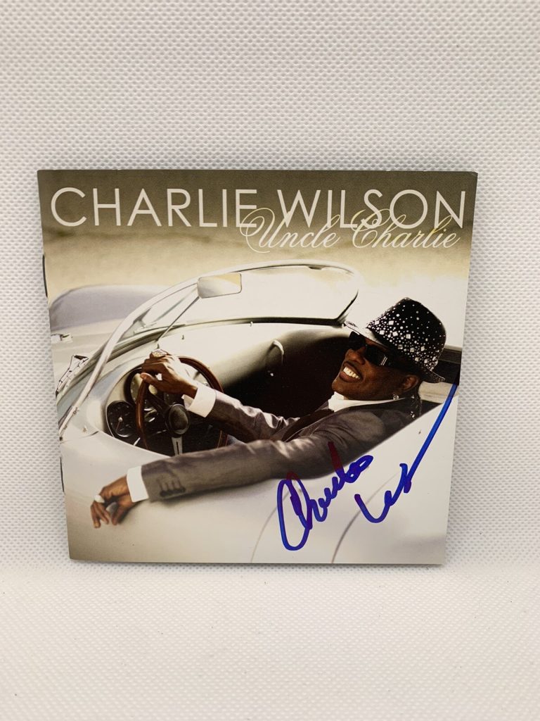 CHARLIE WILSON SIGNED CD UNCLE CHARLIE AUTOGRAPHED JSA COA R & B MUSIC