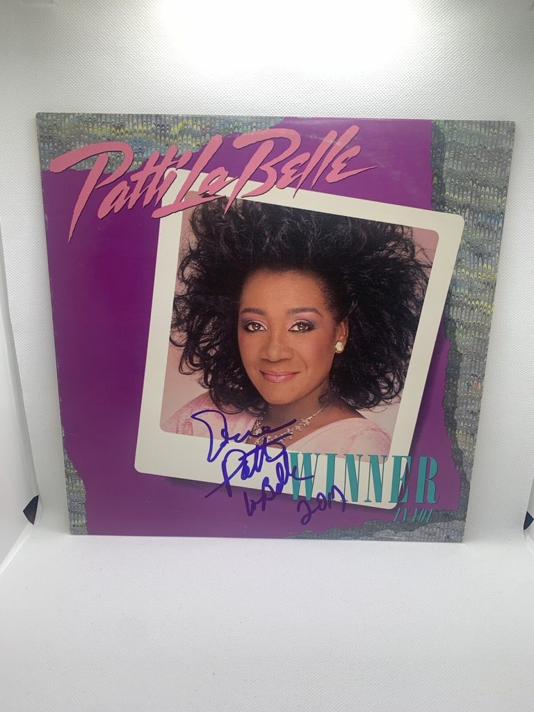 PATTI LABELLE SIGNED VINYL WINNER IN YOU AUTOGRAPHED JSA COA DIVA RECORD ALBUM