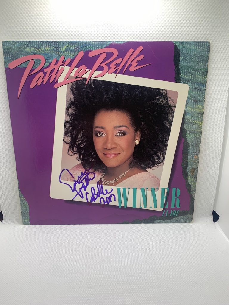 PATTI LABELLE SIGNED VINYL WINNER IN YOU AUTOGRAPHED JSA COA DIVA RECORD ALBUM