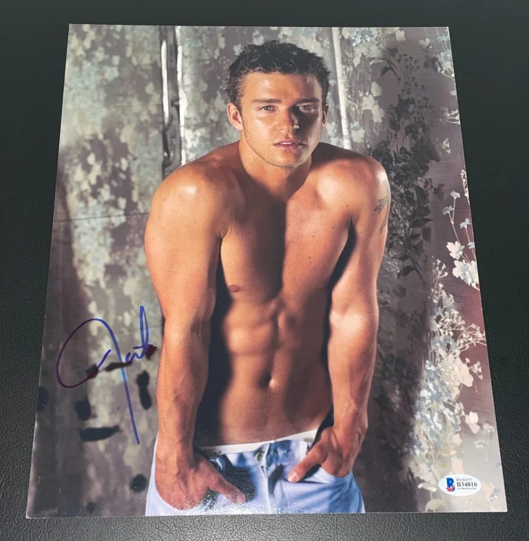 Justin Timberlake Signed Autograph 11x14 Photo Authentic NSYNC Beckett BAS NYC A