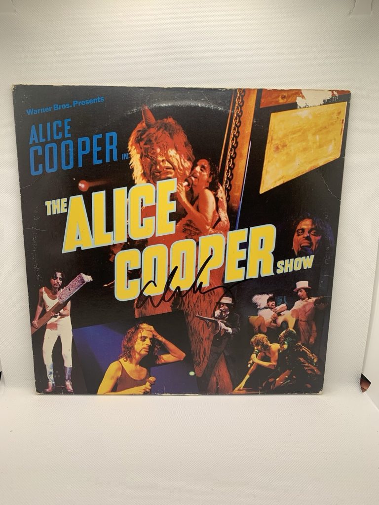 ALICE COOPER SIGNED THE ALICE COOPER SHOW VINYL JSA COA AUTOGRAPHED RECORD ALBUM
