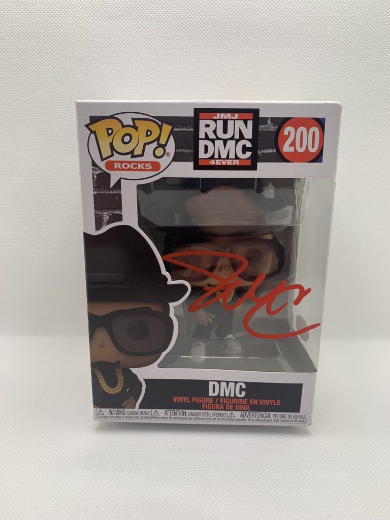 Darryl “DMC” McDaniels Signed Autographed Run DMC Funko Pop Figure JSA