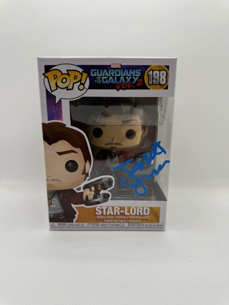 James Gunn Signed Autographed Star-Lord Funko Pop (GOTG) Vol 2 198 Psa/Dna Coa