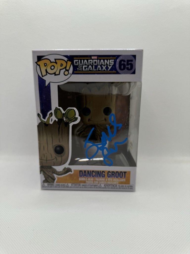 James Gunn Signed Autographed Dancing Groot Funko Pop (GOTG) #65 Psa/Dna Coa