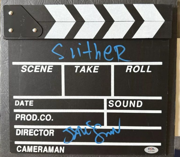 James Gunn Signed Autographed Director Clapboard Slither Movie Psa/Dna Coa