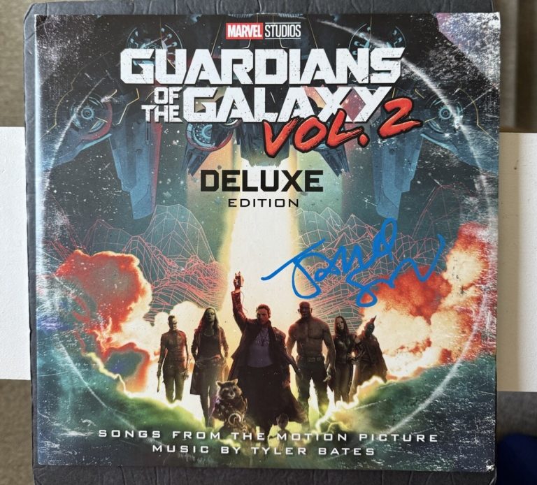 James Gunn Signed Autographed Guardians Of The Galaxy Deluxe Vinyl Vol 2 Psa/Dna