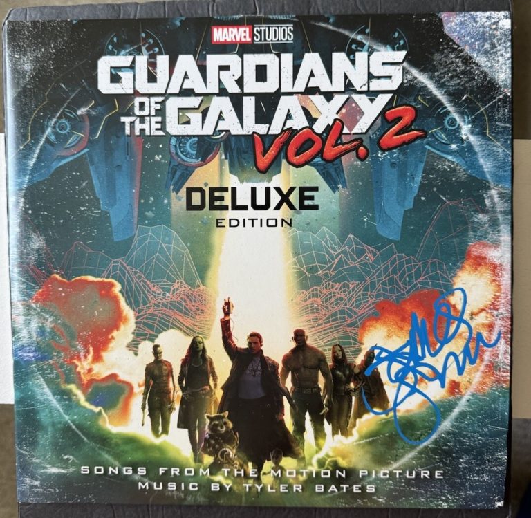 James Gunn Signed Autographed Guardians Of The Galaxy Deluxe Vinyl Vol 2 Psa/Dna