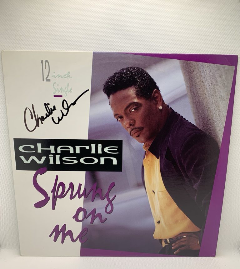 Charlie Wilson Signed Vinyl The Gap Band Sprung On Me Autographed Jsa Coa Lp