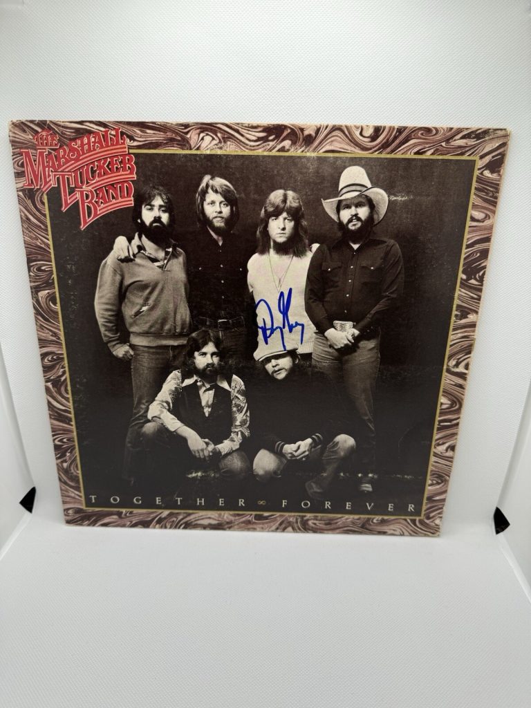 Marshall Tucker Band Doug Grey  AUTOGRAPHED Signed Vinyl JSA Together Forever