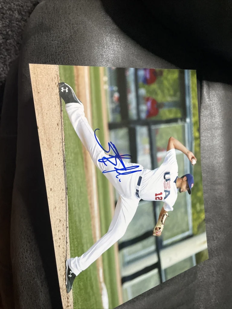 BALTIMORE ORIOLES PHILADELPHIA PHILLIES ZAC EFLIN SIGNED AUTOGRAPHED PHOTO COA