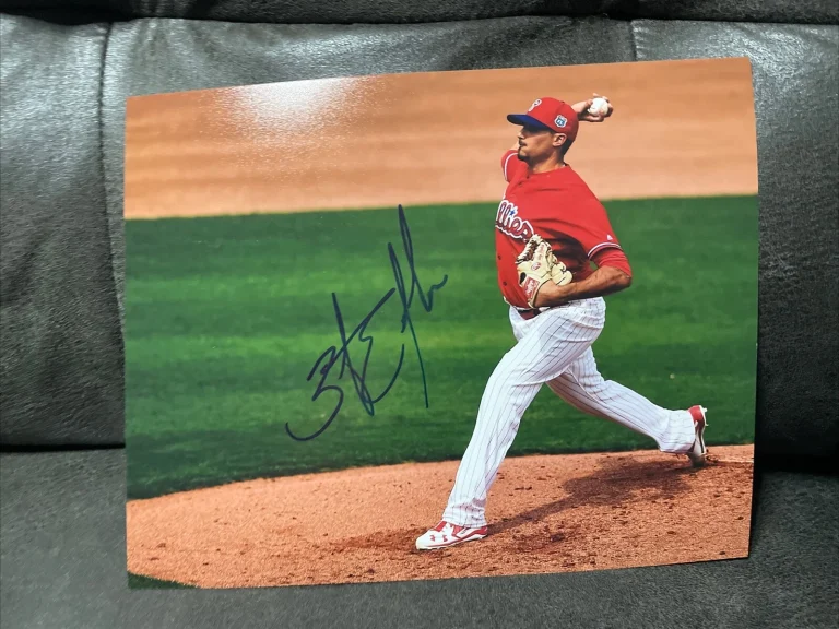 BALTIMORE ORIOLES PHILADELPHIA PHILLIES ZAC EFLIN SIGNED AUTOGRAPHED PHOTO COA