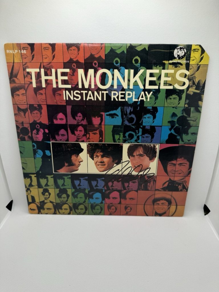 The Monkees Micky Dolenz Signed Vinyl Instant Replay JSA COA autographed Record