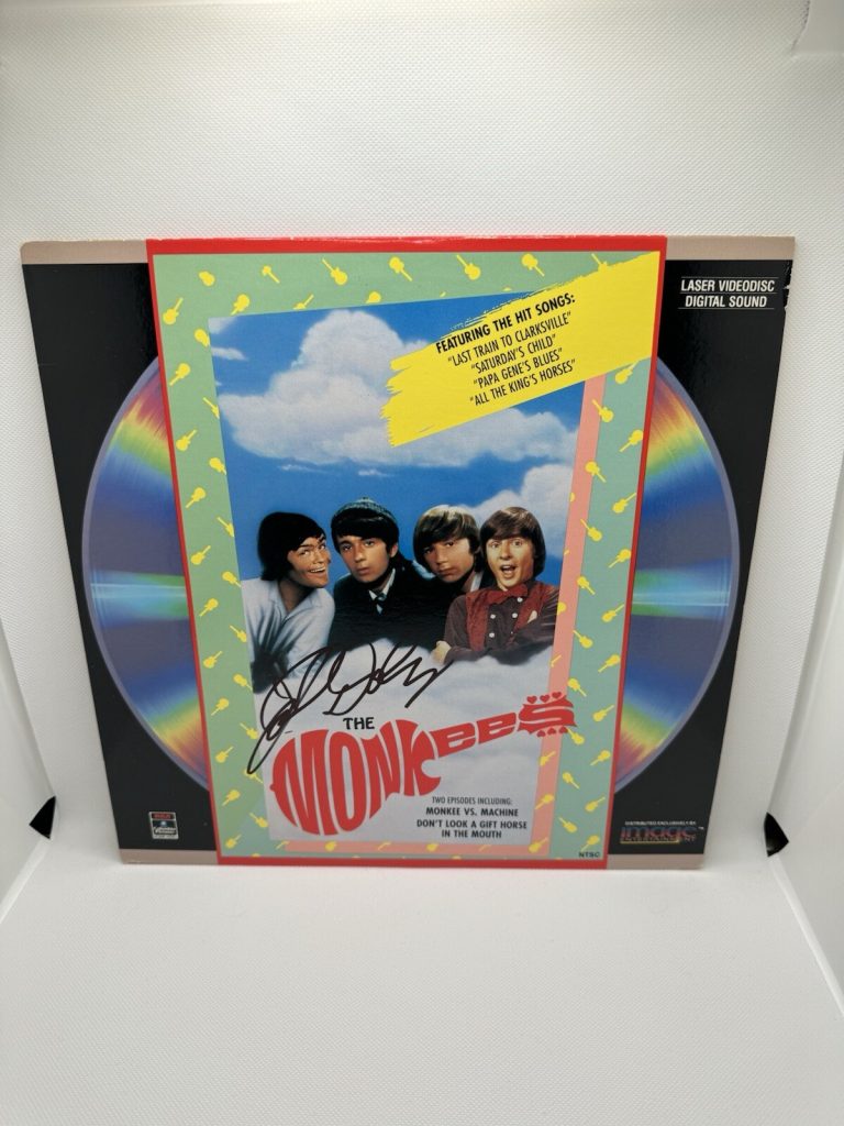 The Monkees Micky Dolenz Signed Laserdisc Tv Show JSA COA autographed