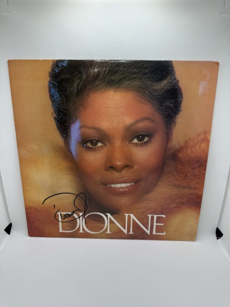 Dionne Warwick Signed Autographed Self Titled Vinyl Record JSA COA