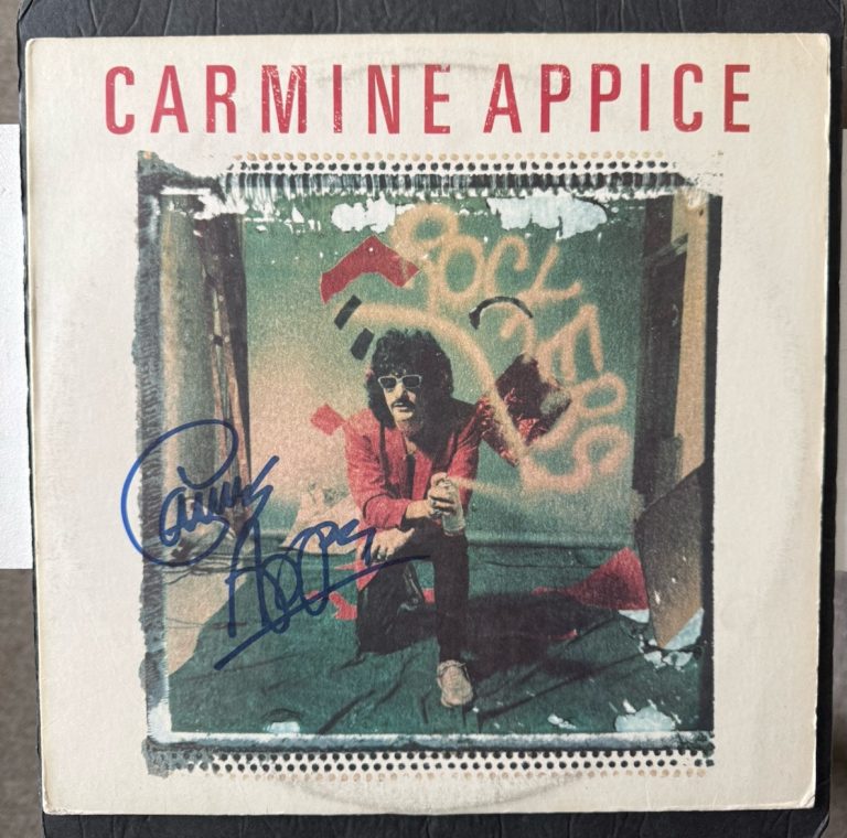 Carmine Appice Signed Vinyl Self Titled Autographed JSA COA Vanilla Fudge Rod