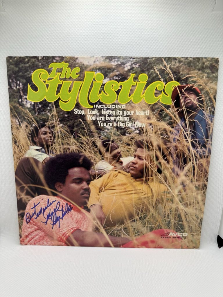 Russell Thompkins Jr Signed Vinyl THE STYLISTICS Self Titled JSA COA Autographed