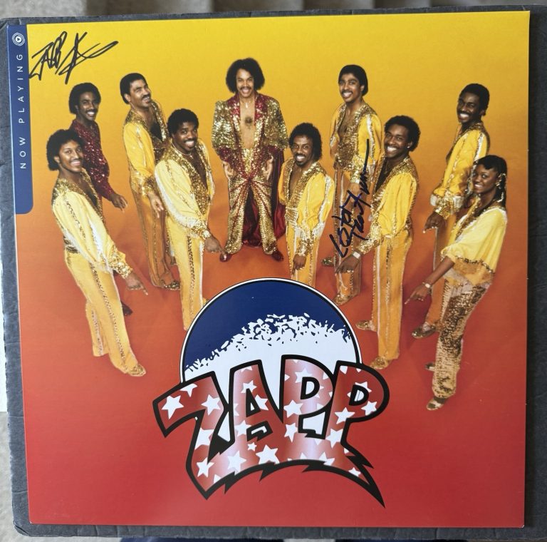 ZAPP SIGNED AUTOGRAPH VINYL ALBUM JSA COA LESTER & TERRY TROUTMAN LP RECORD