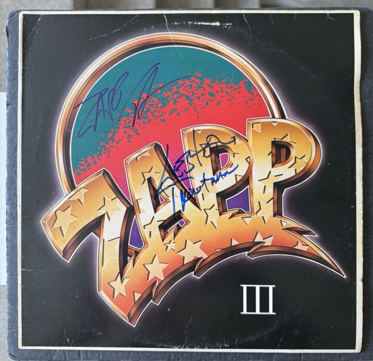 ZAPP SIGNED AUTOGRAPH VINYL ALBUM III JSA COA LESTER & TERRY TROUTMAN LP RECORD