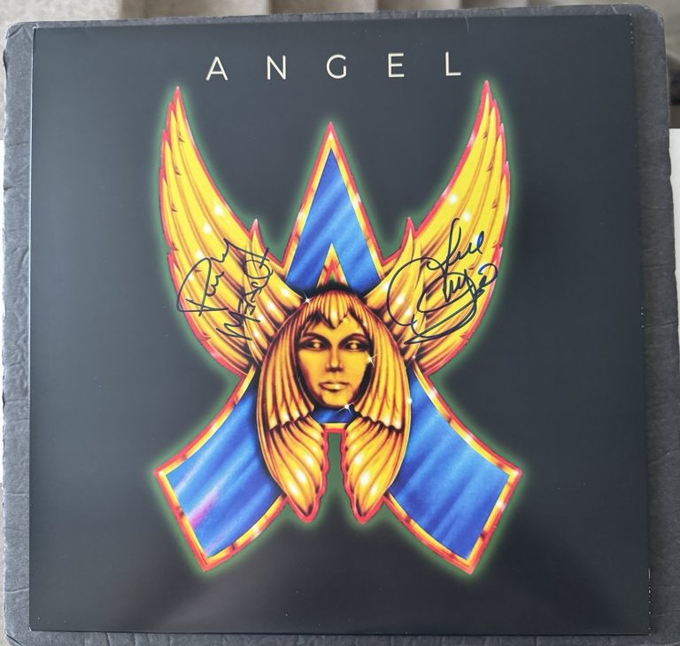 Punky Meadows Signed Vinyl Frank Dimino Angel 50th Anniversary Autograph JSA COA