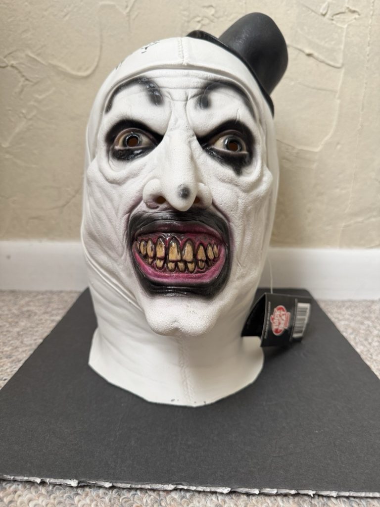 Art the Clown Mask Signed David Howard Thornton Trick or Treat Studios JSA PROOF