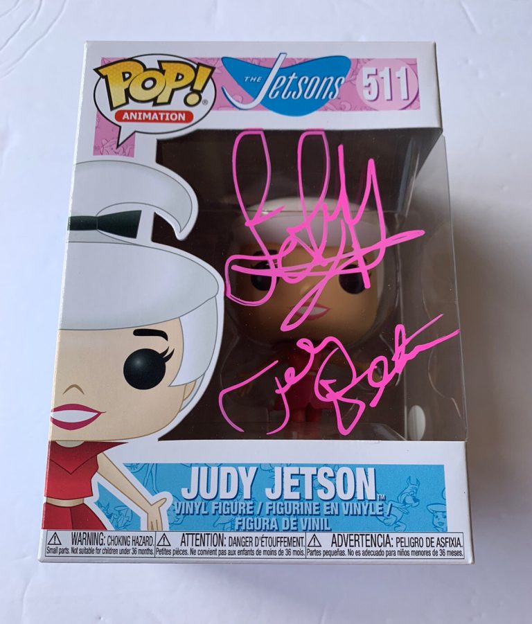 TIFFANY DARWISH SIGNED JUDY JETSON FUNKO POP PROOF HANNA BARBERA JETSONS JSA COA