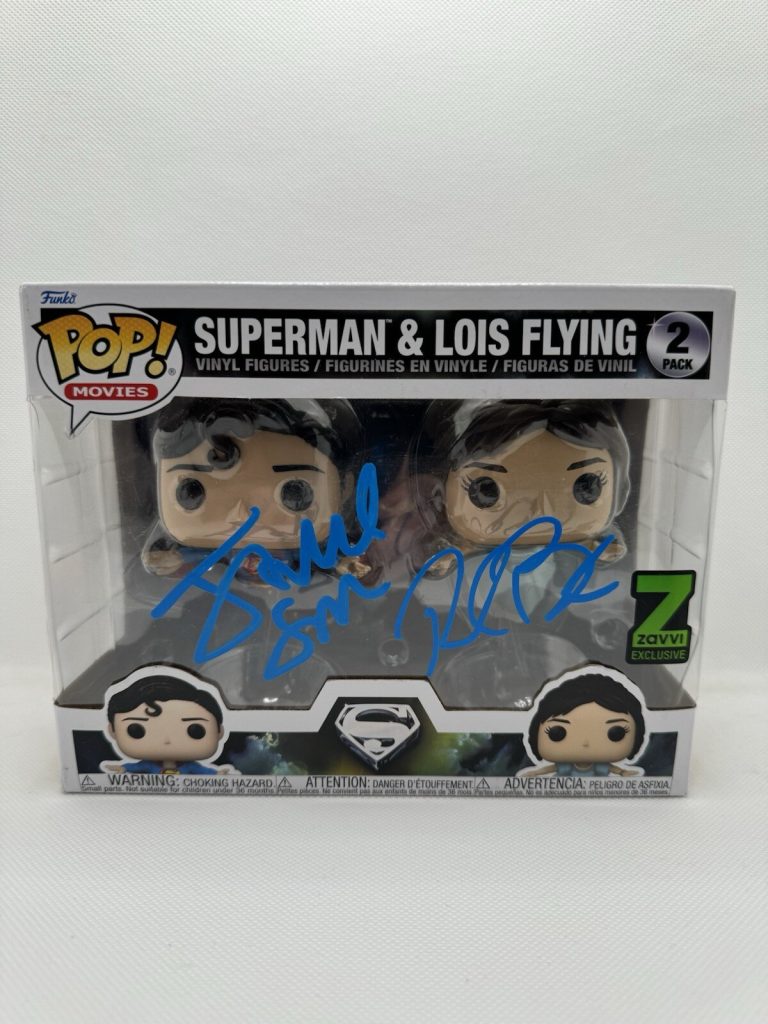 Rachel Brosnahan Signed James Gunn Lois Lane Superman Funko Pop PSA/DNA Coa Auto