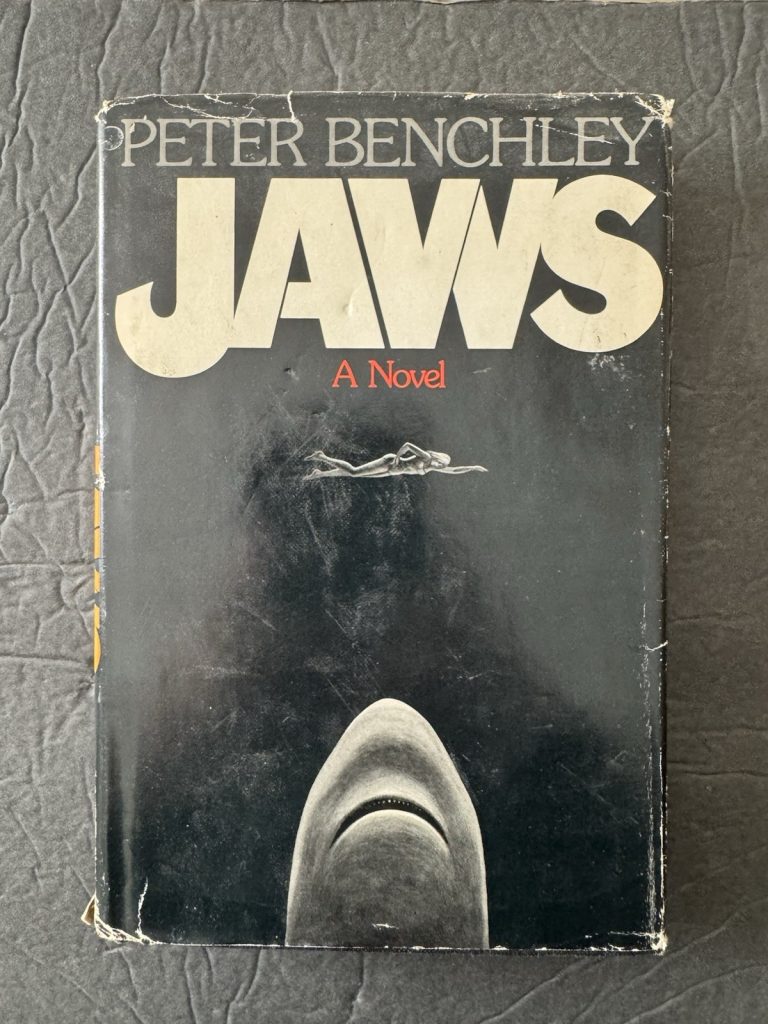 Jaws By Peter Benchley 1974 Hardcover. W/ Dust Jacket